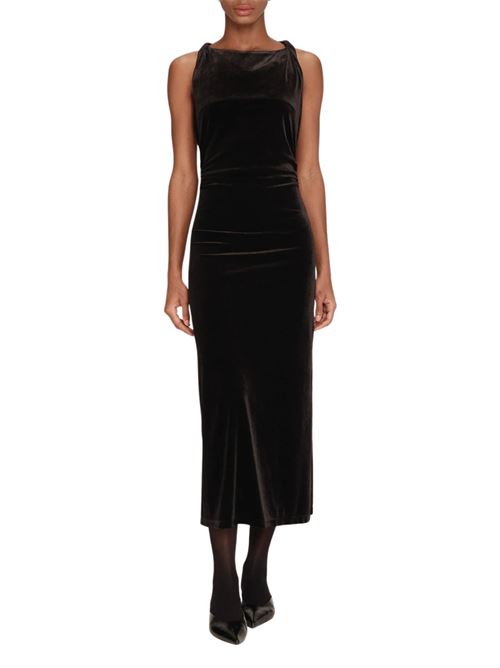 Abito in velluto aderente Grace & Mila | FW25210007NOIR